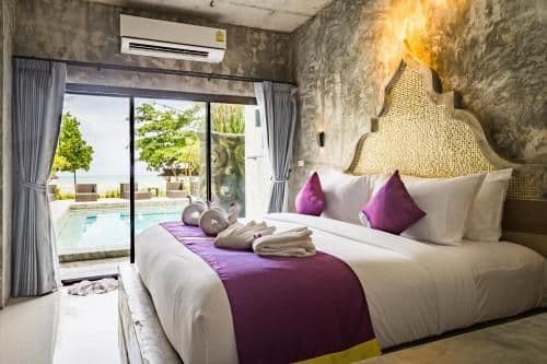 Deluxe Double or Twin Room with Sea View Pool Access