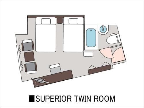 Superior Twin Room - Non-Smoking