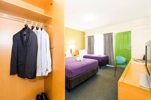 Standard Room with One Queen Bed and One Single Bed