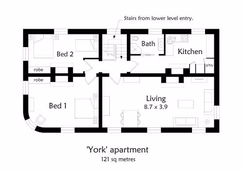 Two-Bedroom Apartment