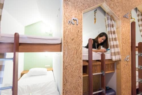 Bed in 5-Bed Mixed Dormitory Room