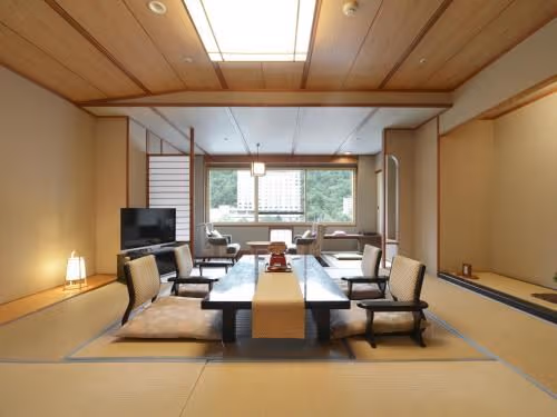 Japanese Style Room with Dinner In Private Room or In Room Dinner Included-Non Smoking-High Floor
