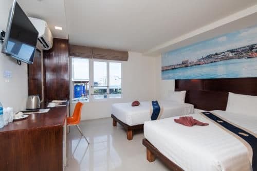 2 connecting double room