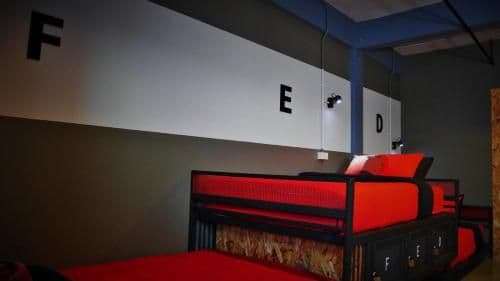 Single Bed in Female Dormitory Room