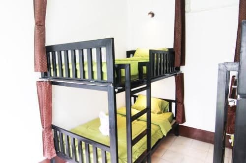 Bunk Bed in Male Dormitory Room