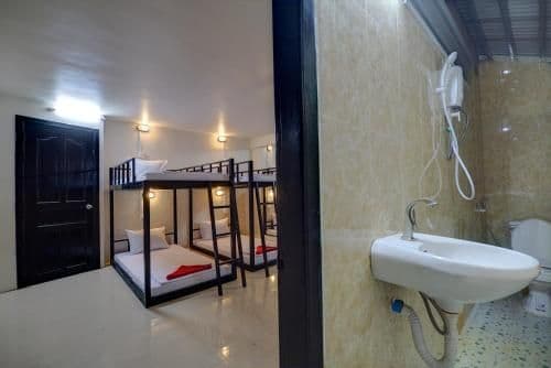 Single Bed in 12-Bed Male Dormitory Room