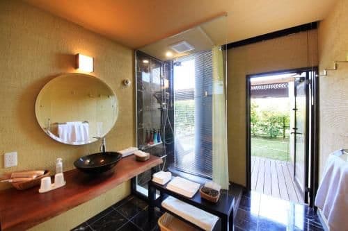 Twin Room with Tatami Area - Open Air-Bath