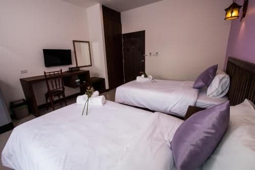 Family Room with Balcony for 3 People (Free Round Trip Airport Transfer)