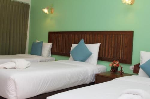 Family Room with Balcony for 3 People (Free Round Trip Airport Transfer)