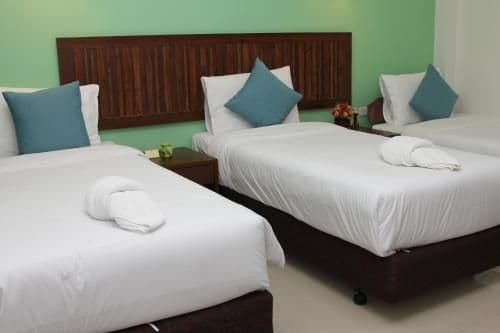 Family Room with Balcony for 3 People (Free Round Trip Airport Transfer)