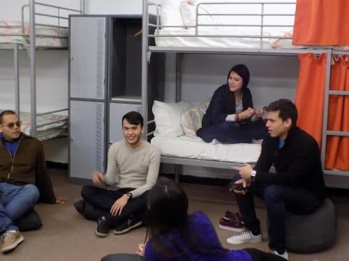 Bed in 6-Bed Mixed Dormitory Room with Shared Bathroom