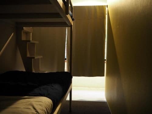 2 Bunk Beds in Mixed Dormitory Room - Window