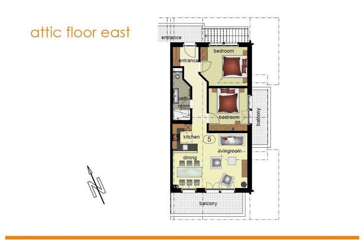 Apartment Adagio DG links by GriwaRent