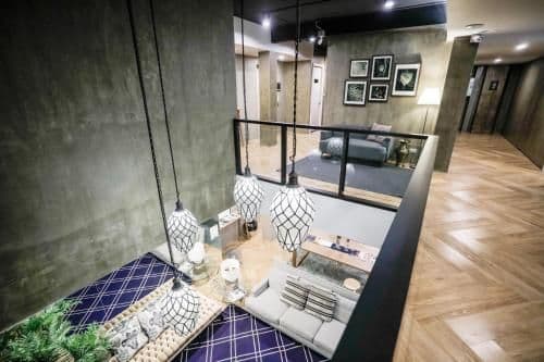 Family Room with Shared Bathroom