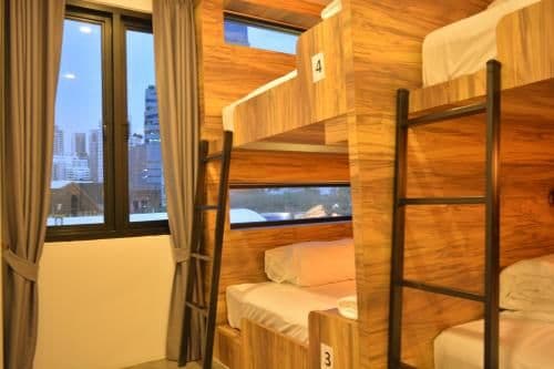 Bunk Bed in Mixed Dormitory Room