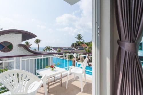 Double Room with Balcony and Sea View