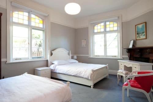Double Room with Two Double Beds with Private Bathroom