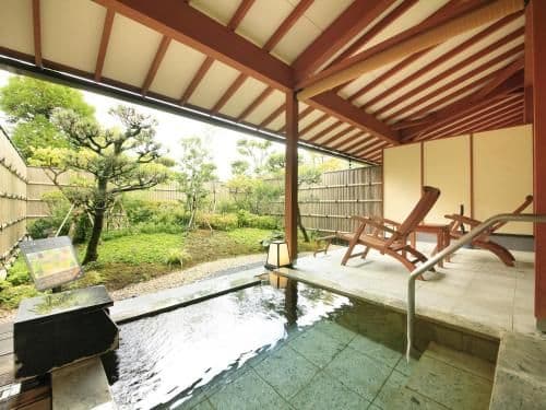 Suite Room with Open-Air Bath and Garden - In-Room Dinner Included