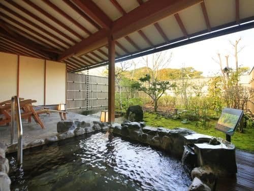 Suite Room with Open-Air Bath and Garden - In-Room Dinner Included