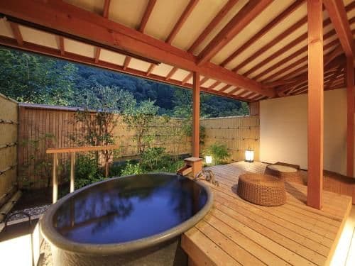 Japanese Style Room with Open-Air Bath