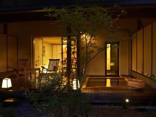 Suite Room with Open-Air Bath and Garden - In-Room Dinner Included