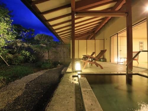 Suite Room with Open-Air Bath and Garden - In-Room Dinner Included