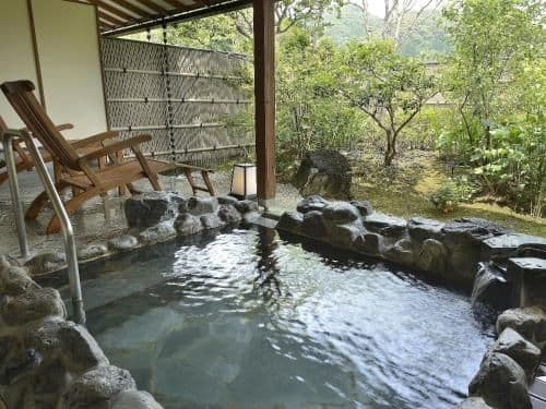 Suite Room with Open-Air Bath and Garden - In-Room Dinner Included