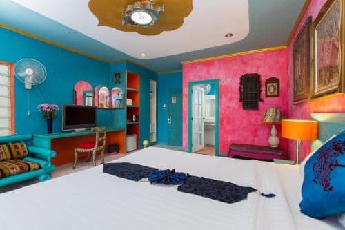 Deluxe Double Room with Partial Sea View