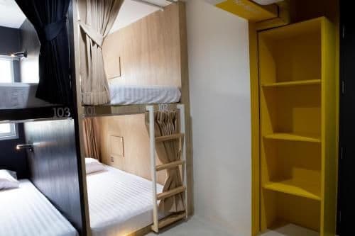Bed in 7-Bed Mixed Dormitory Room