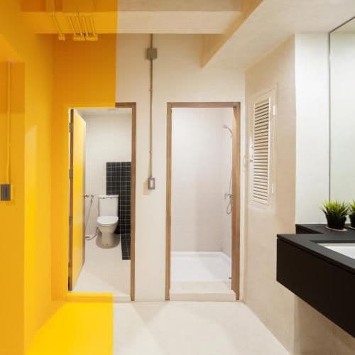 Family Room with Bathroom
