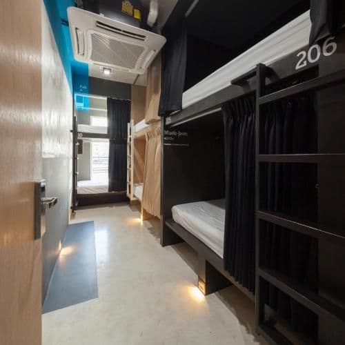 Bunk Bed in Mixed Dormitory Room