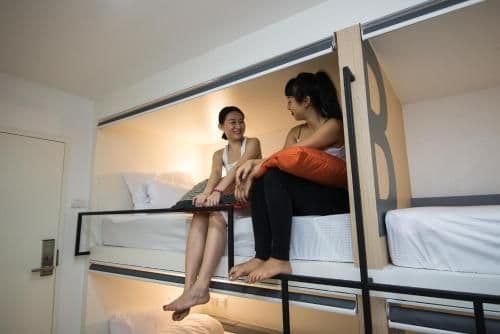 Bed in 8-Bed Female Dormitory Room