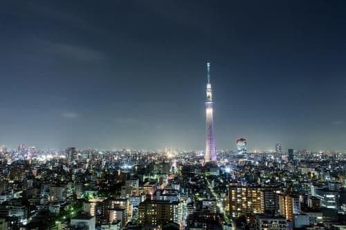 Deluxe Twin Room with Tokyo Sky Tree View