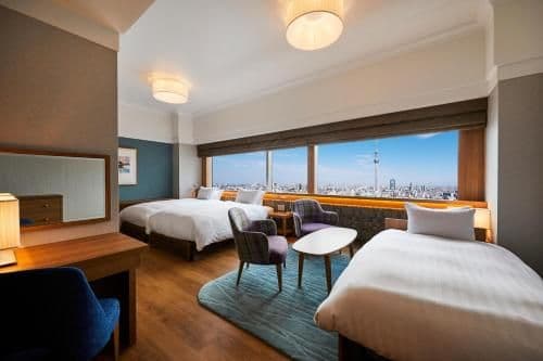 Deluxe Triple Room with Tokyo Sky Tree View