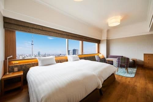 Deluxe Twin Room with Tokyo Sky Tree View