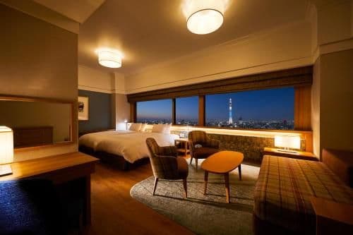 Deluxe Twin Room with Tokyo Sky Tree View
