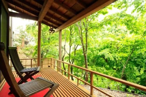 Twin Room with Tatami Area and Balcony - Annex