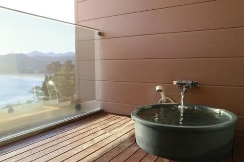 Twin Room with Open-Air Bath - Non-Smoking