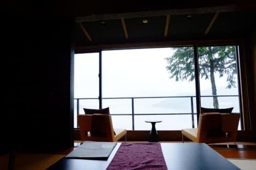 Twin Room with Tatami Area with Lake View (over 13 years old) - Non-Smoking
