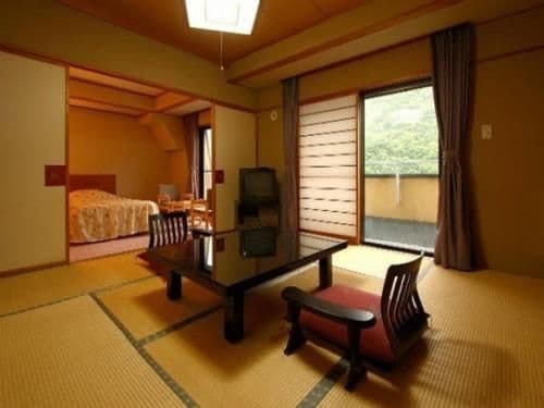 Room with Tatami Area and Private Bathroom
