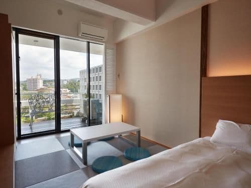 Room with Tatami Area with Mountain View