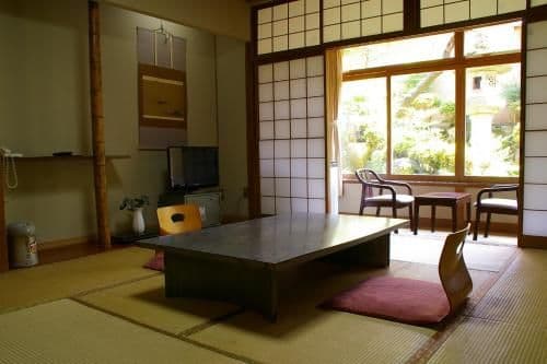 Japanese-Style Room with toilet and shared bathroom