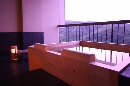 Twin Room with Private Open-Air Bath