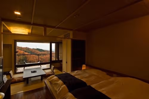 Twin Room with Private Open-Air Bath