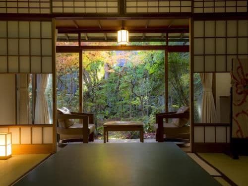 Japanese-Style Standard Twin Room with Garden View