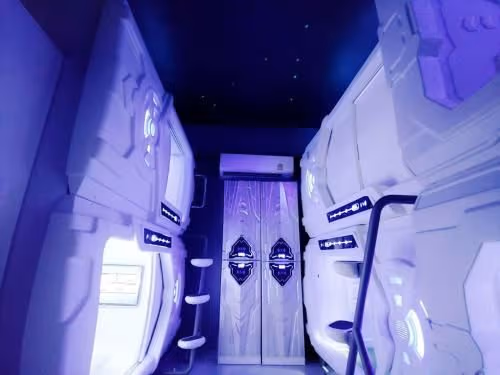 Superior Space Pod Single Bed in Mixed Dormitory Room)