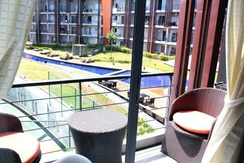 Studio with Balcony