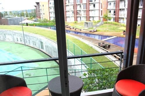 Studio with Balcony