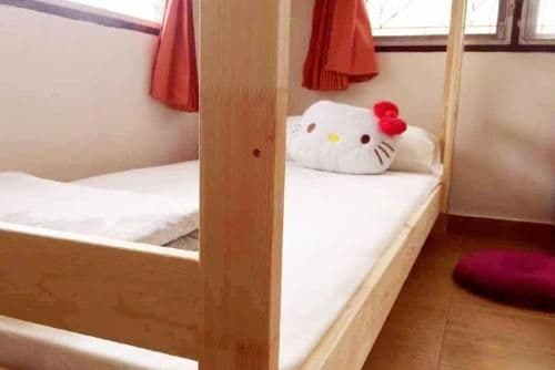 Bed in 6-Bed Female Dormitory Room