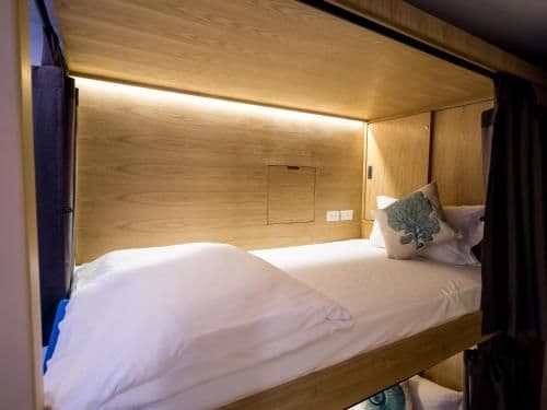 Bed in 4-Bed Female Dormitory Room with Shared Bathroom